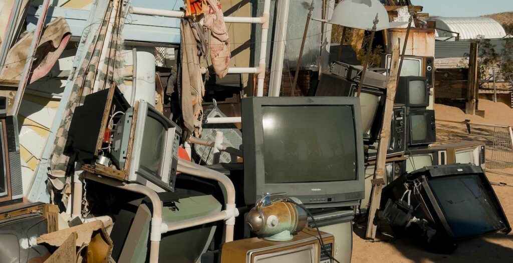 Junk removal for getting rid of old TVs